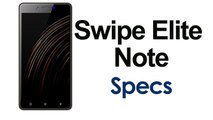 Swipe Elite Note With 5.5-Inch Display Launched Price and Specifications GF