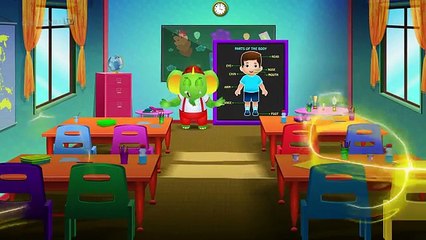 Five Little Fingers   Parts of the Body Song   Popular Action Songs & Nursery Rhymes by ChuChu TV