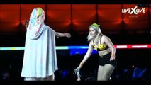Mira el momento incómodo de Katy Perry junto a una fan en Rock in Río
