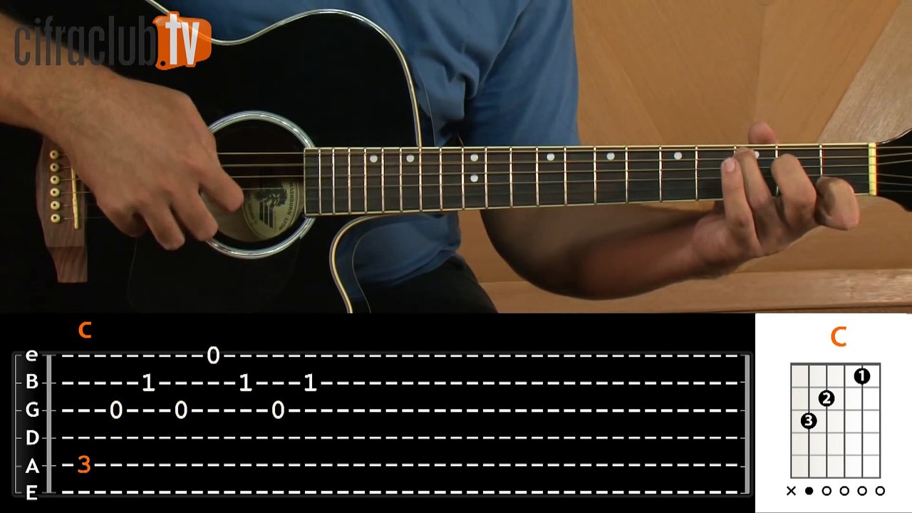 Knockin' On Heaven's Door - Guns N' Roses (aula de violão simplificada)