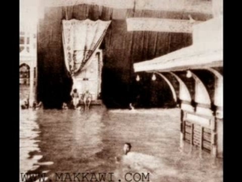 Mekka inondee -Mekka unter wasser