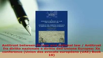PDF  Antitrust between EU law and national law  Antitrust fra diritto nazionale e diritto  EBook