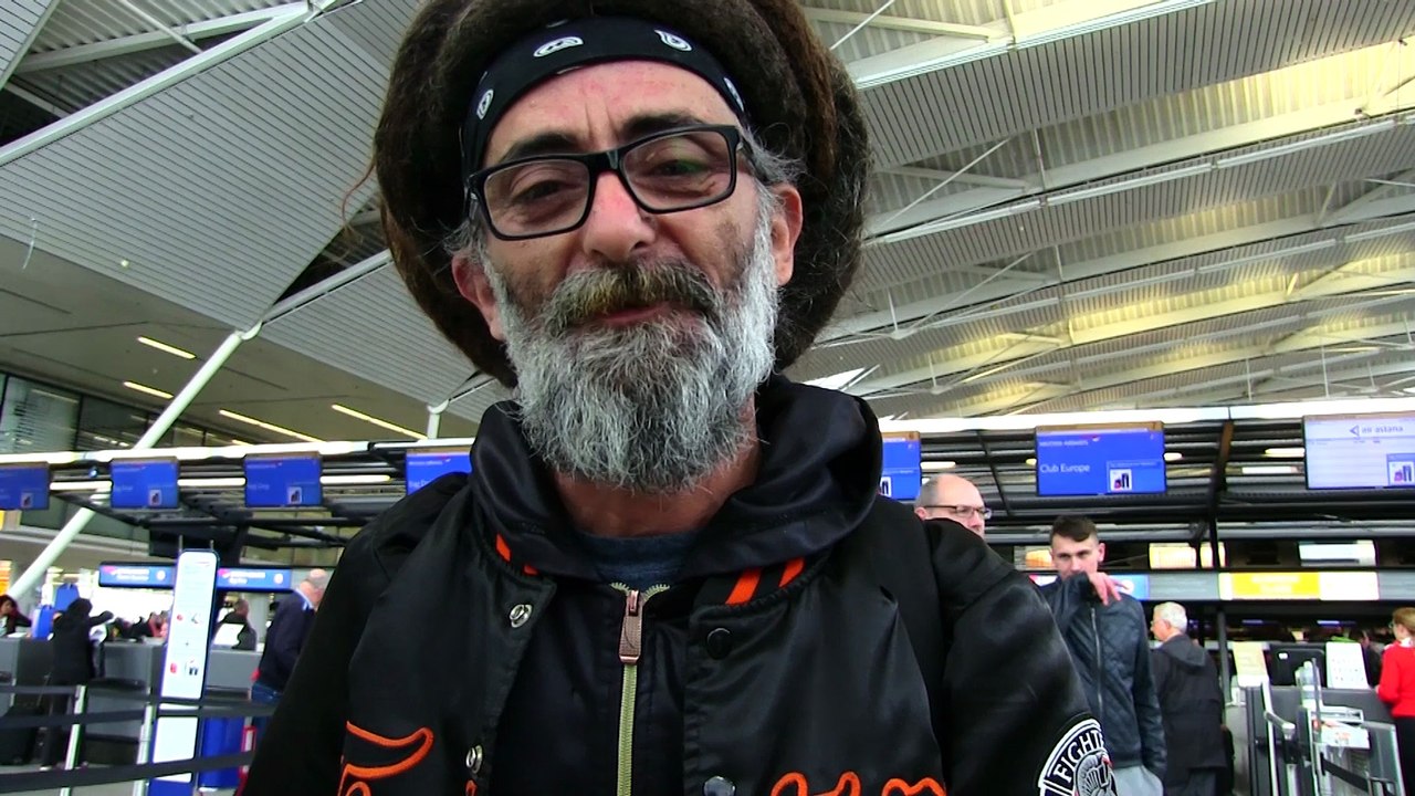 Rototom and Friends Behind the scenes: Flight Amsterdam-Madrid