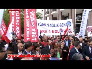 Sağlıkçılar “Döner sermaye adaletsizliği son bulsun” çağrısı yaptı