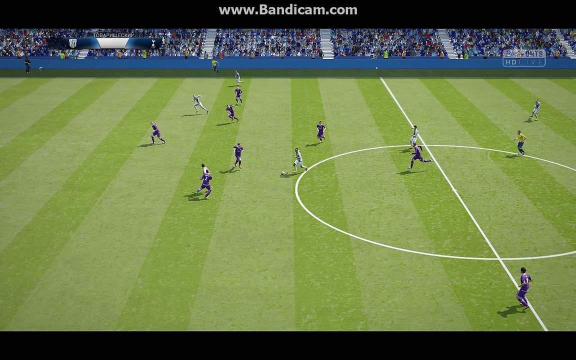 BPL 7 Тур. Вест Бромвич - Тоттенхэм 2:3. Rondon, 38'