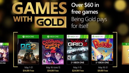 FREE XBOX GAMES with GOLD (May 2016) EN