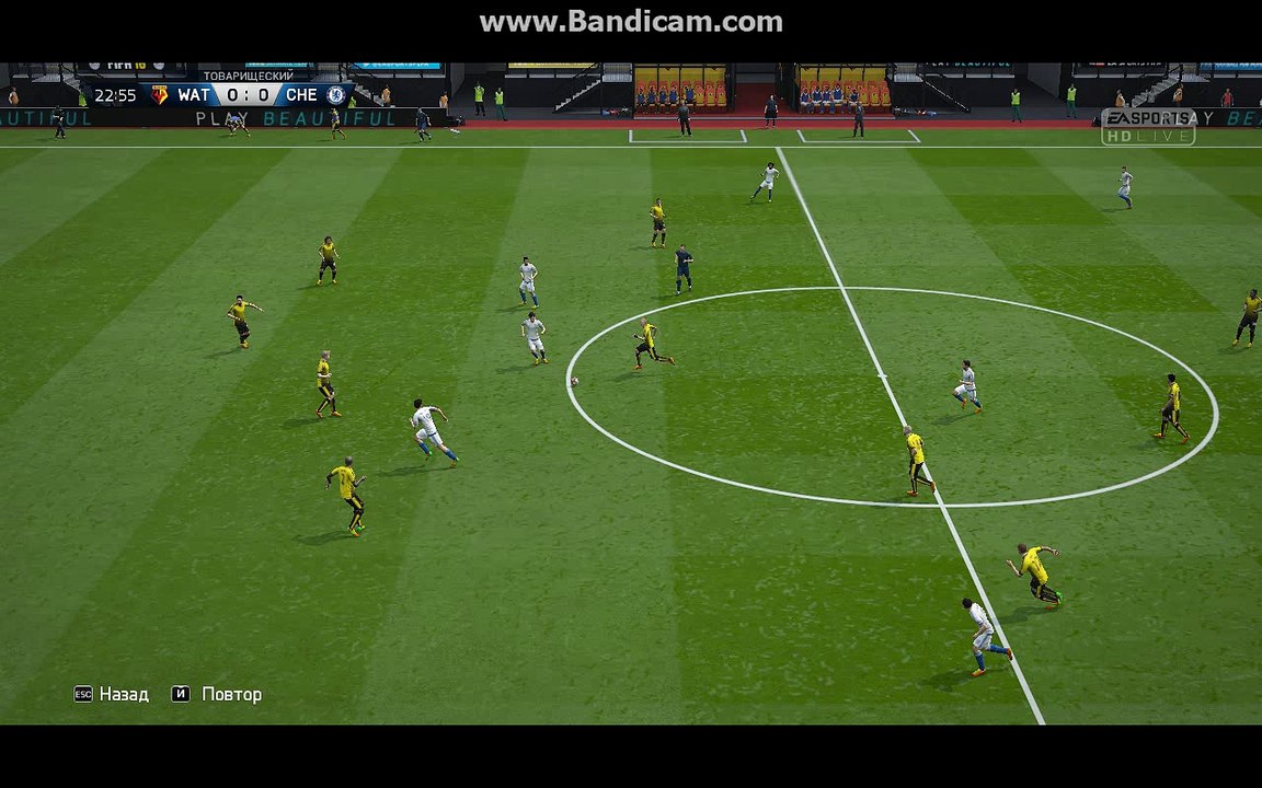 BPL 7 Тур. Уотфорд - Челси. 0:1. Costa, 24'