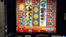 CAVALIER Penny Video Slot Machine with BONUS and a BIG WIN Las Vegas Strip Casino