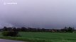 Bizarre clouds form following hail storm in Lincoln, UK