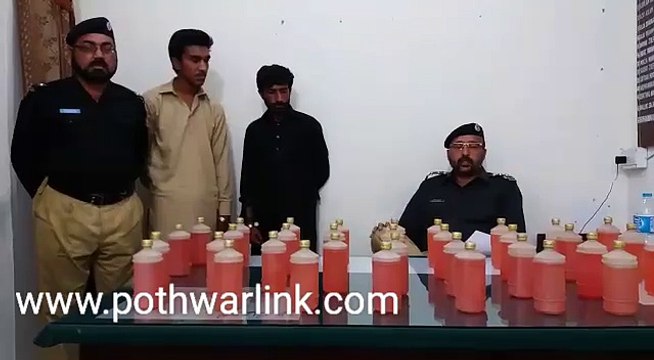کہوٹہ پولیس کی کاروائی 300 بوتل شراب برآمد ملزمان گرفتار... رپورٹ ...راجہ ساجد جنجوعہ .