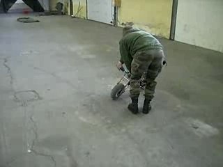 Street Pocket Bike>>Donut!!!