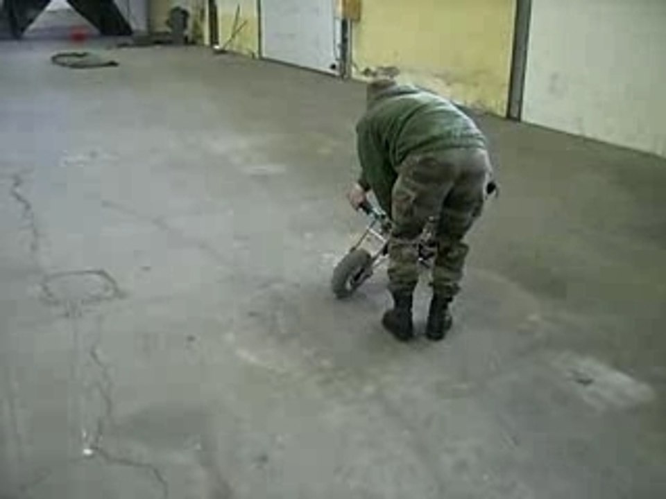 Street Pocket Bike>>Donut!!!