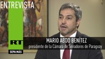 Entrevista con Mario Abdo Benítez, presidente de la Cámara de Senadores de Paraguay