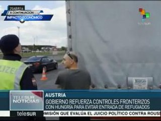 Austria refuerza controles en la frontera con Hungría