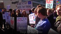 British Junior Doctors Stage All-Out Strike