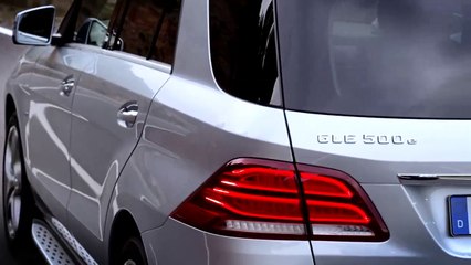 Новый Mercedes-Benz GLE трейлер