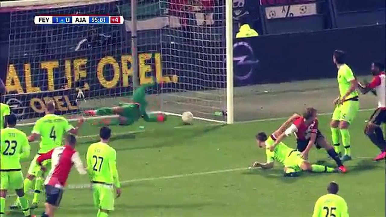 Feyenoord de weg naar de bekerfinale