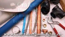 Craftsman Plumbing, Inc. - Why Settle For Any Plumber, When You Can Have A Craftsman