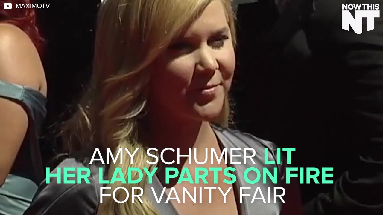 Amy Schumer Lit Her Crotch On Fire For Vanity Fair