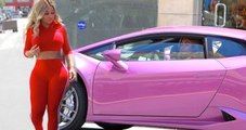 Blac Chyna'nın Kırmızı Taytı, Pembe Lamborghini'sini Gölgede Bıraktı