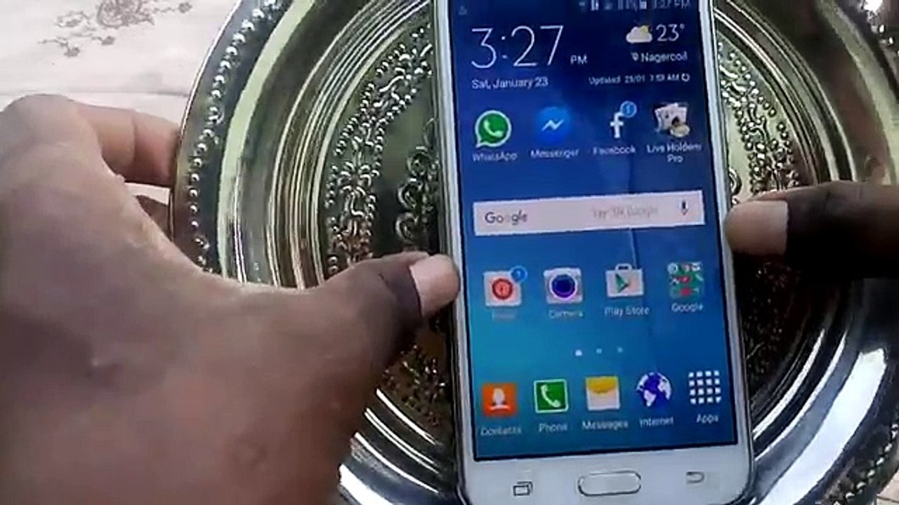 Samsung Galaxy J7 Water Test - It's Waterproof