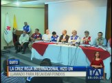 La Cruz Roja Internacional hizo un llamado para recaudar fondos