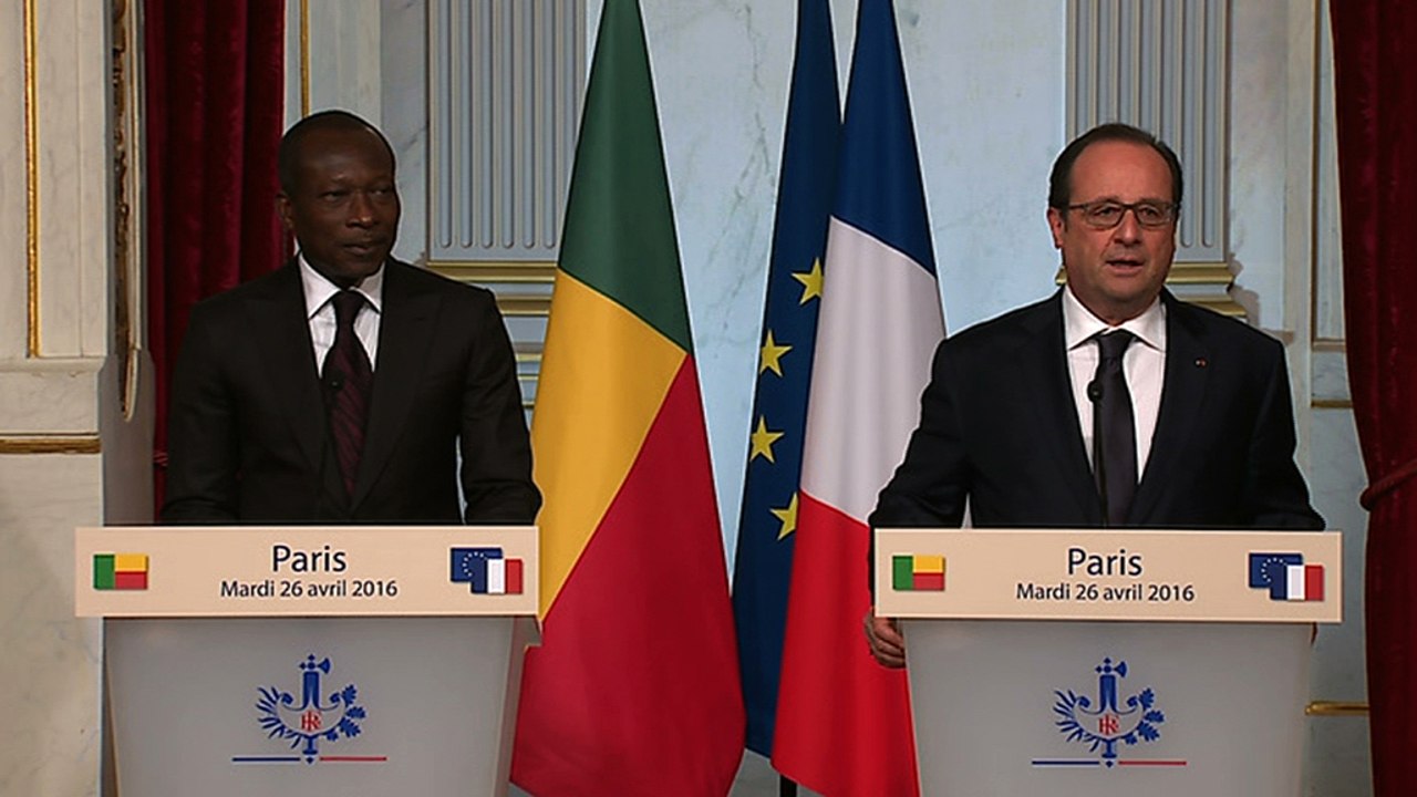 Conférence de presse conjointe avec M. Patrice Talon, président de la République du Bénin