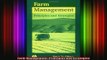 Full Free PDF Downlaod  Farm Management Principles and Strategies Full EBook