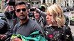 Mark Consuelos Protects Kelly, Confronts Photographers Outside NYC Home