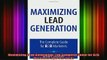 EBOOK ONLINE  Maximizing Lead Generation The Complete Guide for B2B Marketers Que BizTech READ ONLINE