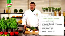 Przepis - Sałatka Farfalle z suszonymi pomidorami