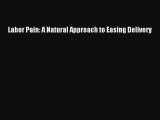 [PDF] Labor Pain: A Natural Approach to Easing Delivery [Download] Full Ebook