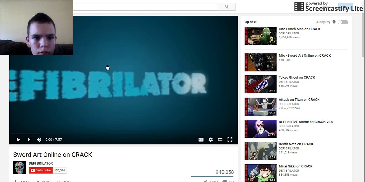 sao on crack reactson