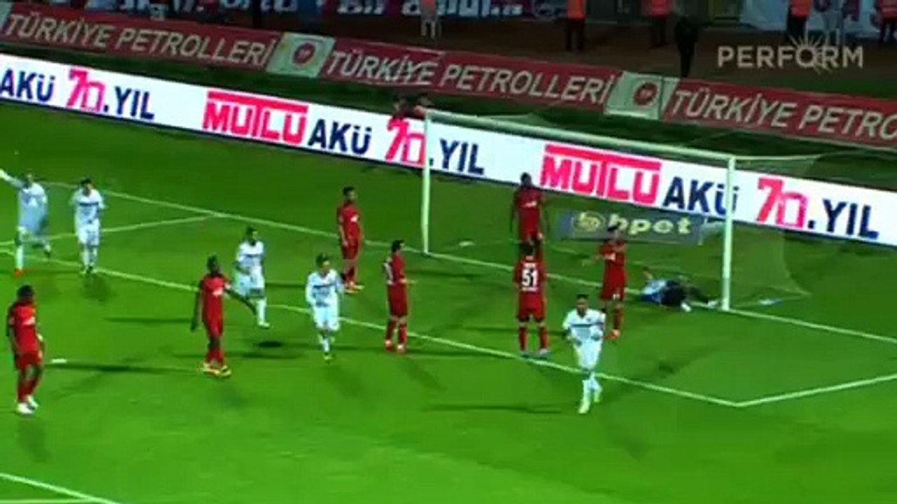 Sahin GOAL (0-2) - Gaziantepspor vs Genclerbirligi 25_04_2016
