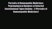 [Read Book] Portraits of Homeopathic Medicines: Psychophysical Analyses of Selected Constitutional