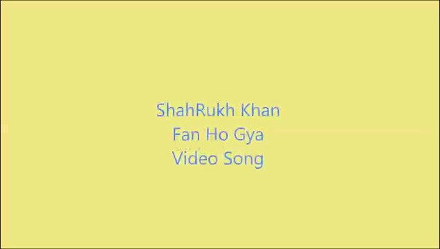 Jabra Fan Anthem- Official Song-720p- Shah Rukh Khan-Fan Anthem- New Bollywood Movie-2016