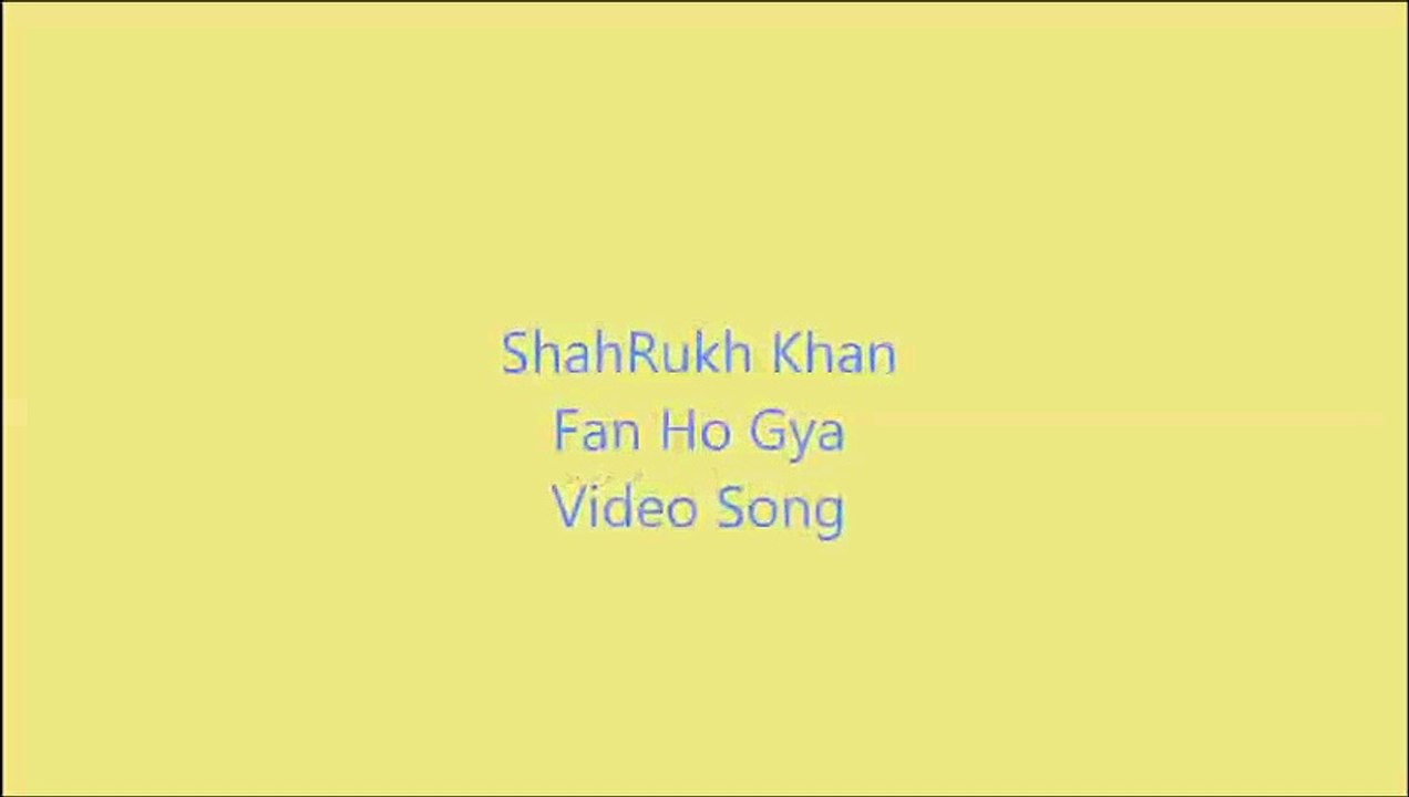 Jabra Fan Anthem- Official Song-720p- Shah Rukh Khan-Fan Anthem- New Bollywood Movie-2016