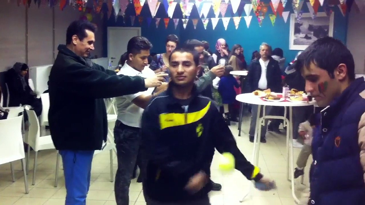 Afghan boys Hot dance party in Belgium