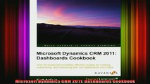 EBOOK ONLINE  Microsoft Dynamics CRM 2011 Dashboards Cookbook READ ONLINE