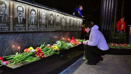 Ucranianos conmemoran 30 años de la catástrofe de Chernóbil