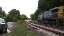 CSX G491 -24 meets CSX Q194 -26 in Athens,Ga