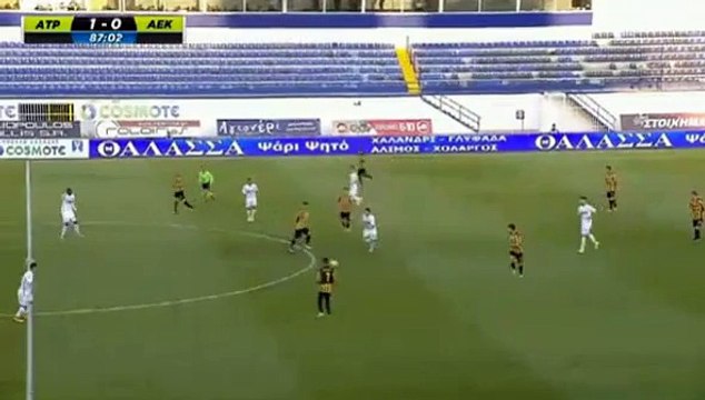 Djebbour GOAL (1:1) - Atromitos vs AEK - 26/04/2016