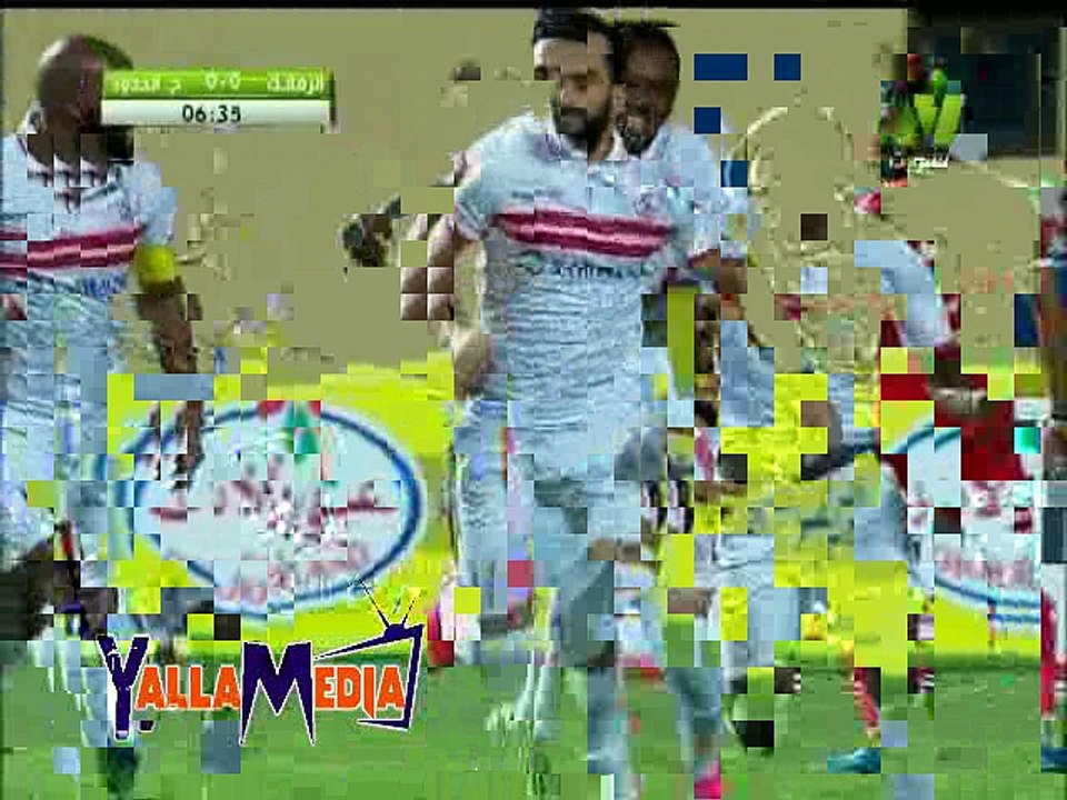هدف الزمالك الاول" هدف عالمى" ( الزمالك 1-0 حرس الحدود) الدورى المصرى