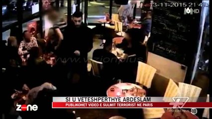 Publikohet video e sulmit terrorist në Paris - News, Lajme - Vizion Plus