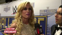 Dana Warrior comments on inducting Joan Lunden into the WWE Hall of Fame  April 2, 2016