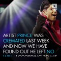 Sister: Prince died without leaving a will