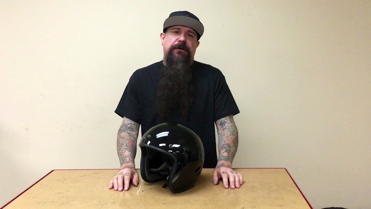 Black Brand Cheater Helmet
