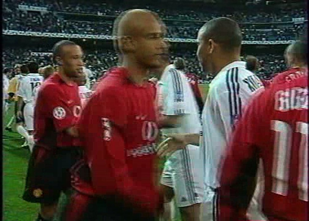 UCL 2002-03 1-4 Final - Real Madrid vs Manchester United - 1st Game 2003-04-08