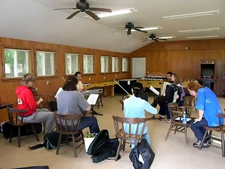 2010-Folk Tours-USA camp event-Ali Kahya is teaching Turkish music