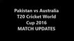 Australia Gave Huge Target to Pakistan of 194 Runs in just 120 Balls  ICC T20 WC 2016